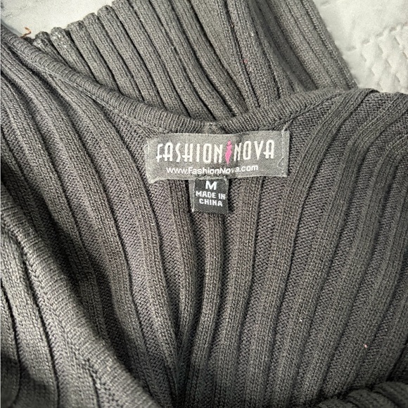 Fashion Nova Black Long Sleeve Dress - Picture 5 of 11